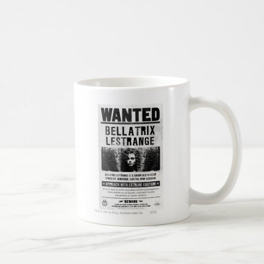 Gezocht Poster van Bellatrix Lestrange Koffiemok (Rechts)