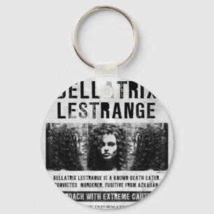 Gezocht Poster van Bellatrix Lestrange Sleutelhanger
