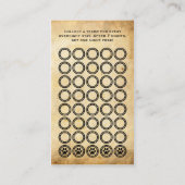 Gezocht-poster voor dierenoppas visitekaartje (Achterkant)