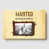 Gezocht Poster Wedding 🤠 Aangepaste foto Gastenboek (Voorkant)