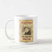 Gezocht Poster |  Wilde West Foto Template C Koffiemok (Links)