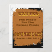 Gezocht: Save the Date briefkaart (Voorkant / Achterkant)