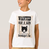 Gezocht Schrodingerkat T-shirt (Voorkant)