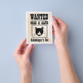 Gezocht Schrodinger's kat Flyer (Hand)