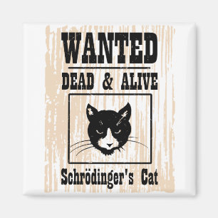 Gezocht Schrodinger's kat Magneet