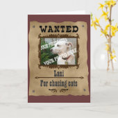 Gezocht sjabloon voor aangepaste foto Wilde West P (Gele Bloem)