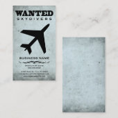 gezocht : skydivers visitekaartje (Voorkant / Achterkant)