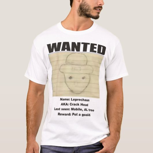 Gezocht T-shirt (Voorkant)