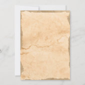 Gezocht Verjaardagsjongen Land Western Kaart (Achterkant)