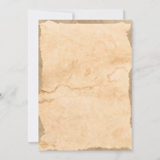 Gezocht Verjaardagsjongen Land Western Kaart (Achterkant)