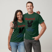 Gezocht voor het verduisteren van vogelzaad Funny  T-shirt (Unisex)