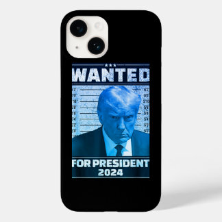 Gezocht voor President 2024 spiraal foto Notitiebo Case-Mate iPhone 14 Hoesje