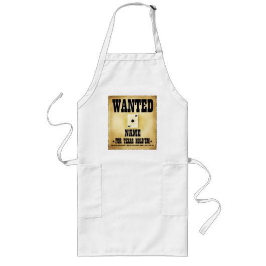 Gezocht voor Texas Holdem BBQ Schort (Voorkant)