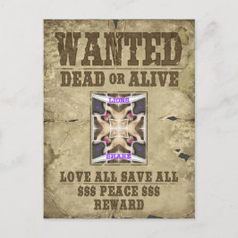 Gezocht Vrede, Liefde en Inspiratie: Verspreid Har Briefkaart