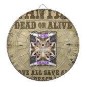 Gezocht Vrede, Liefde en Inspiratie: Verspreid Har Dartbord (Voorkant)