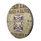 Gezocht Vrede, Liefde en Inspiratie: Verspreid Har Dartbord (Voorkant Rechts)