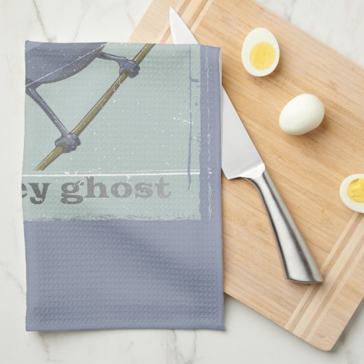 Gezocht Zuid-eiland Kokako Theedoek (Quarter Fold)