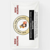 Gezochte banen nu Huren Personaliseren Spandoek (Verticaal)