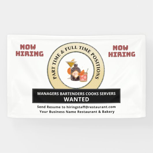 Gezochte banen nu Huren Personaliseren Spandoek (Horizontaal)