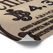 Gezochte Big Mam Poster (Hoek)