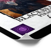 Gezochte Blackbeard Kip Grappige Piraat Poster Ont (Hoek)