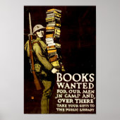 Gezochte boeken poster (Voorkant)