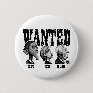 Gezochte Button Poster