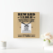 Gezochte Dode of Levend Vierkante Klok (Huis)