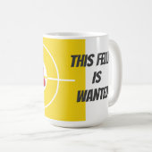 Gezochte Fella Coffee-Mok! Koffiemok (Voorkant rechts)
