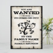 Gezochte gezinshereniging kaart (Staand voorkant)