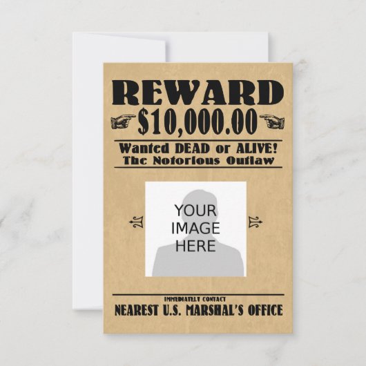 Gezochte Gezochte Dood of Alive (Voorkant)