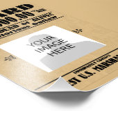 Gezochte Gezochte Dood of Alive Foto Afdruk (Hoek)