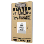 Gezochte Gezochte Dood of Alive Klembord (Links)