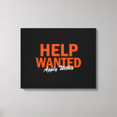 Gezochte hulp is van toepassing binnen canvas afdruk (Voorkant)