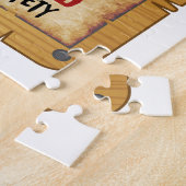 Gezochte koffie legpuzzel (Zijkant)