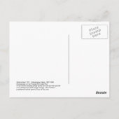 Gezochte meisjes briefkaart (Achterkant)