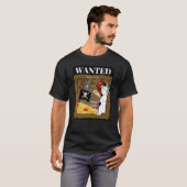 Gezochte Piraat Kat Grappige Neko Stuk T-shirt (Voorkant volledig)