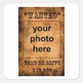 'Gezochte' stickers (Voorkant)