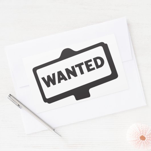 Gezochte teken Stickers (Envelop)