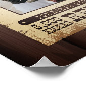 Gezochte volledig Westerne Foto Poster (Hoek)