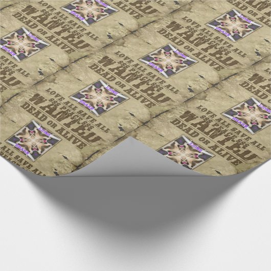 Gezochte vrede cadeaupapier (Hoek)