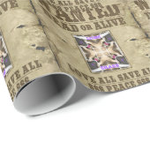 Gezochte vrede cadeaupapier (Rol Hoek)