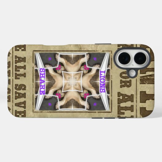 Gezochte vrede Case-Mate iPhone case (Achterkant (horizontaal))