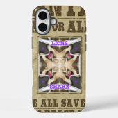 Gezochte vrede Case-Mate iPhone case (Achterkant)