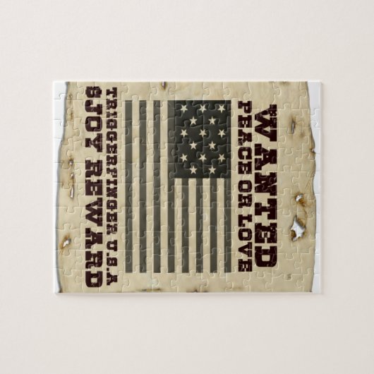 Gezochte vrede legpuzzel (Horizontaal)