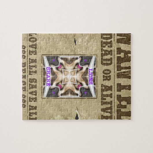 Gezochte vrede legpuzzel (Horizontaal)