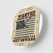 Gezochte vrede ronde klok (Hoek)