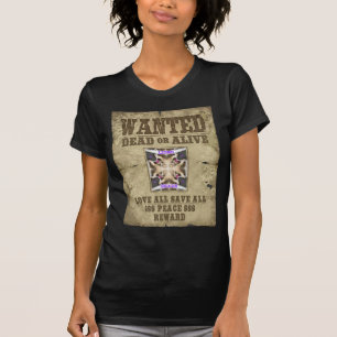 Gezochte vrede t-shirt