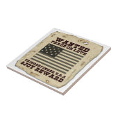 Gezochte vrede tegeltje (Zijkant)