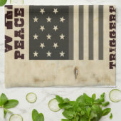 Gezochte vrede theedoek (Gevouwen)